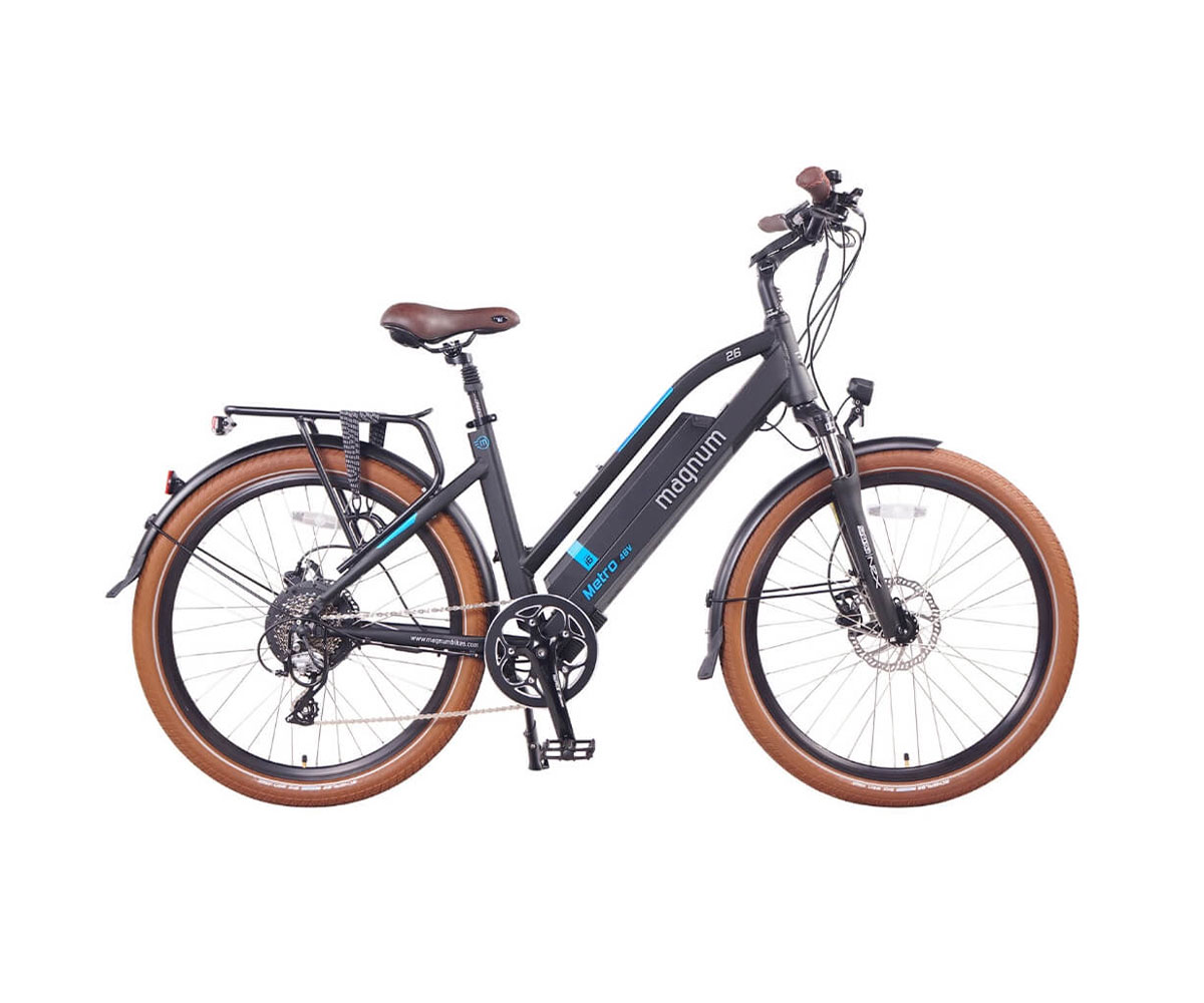 Magnum Metro LS Electric Bike Black Frame