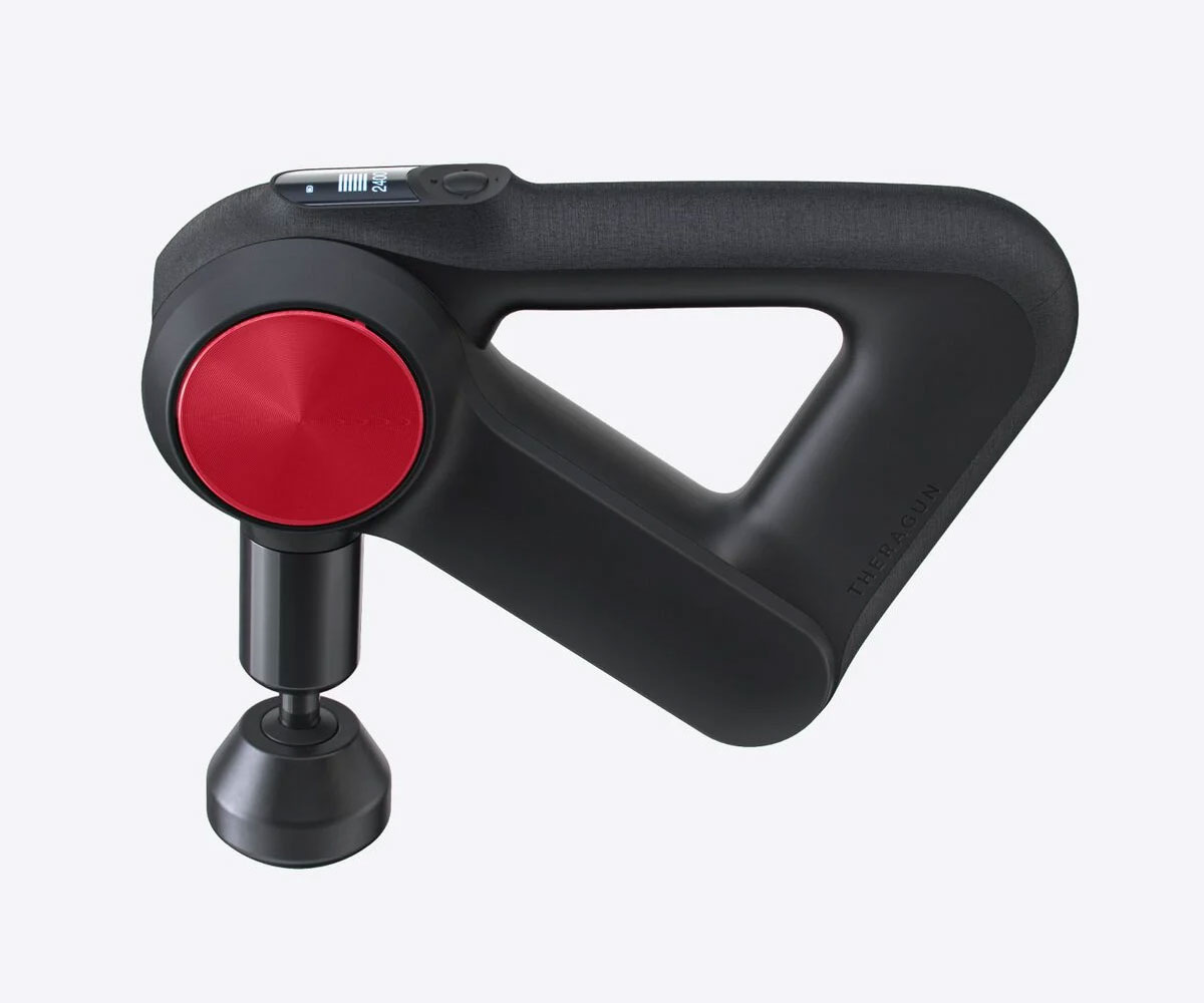 Theragun pro with red color