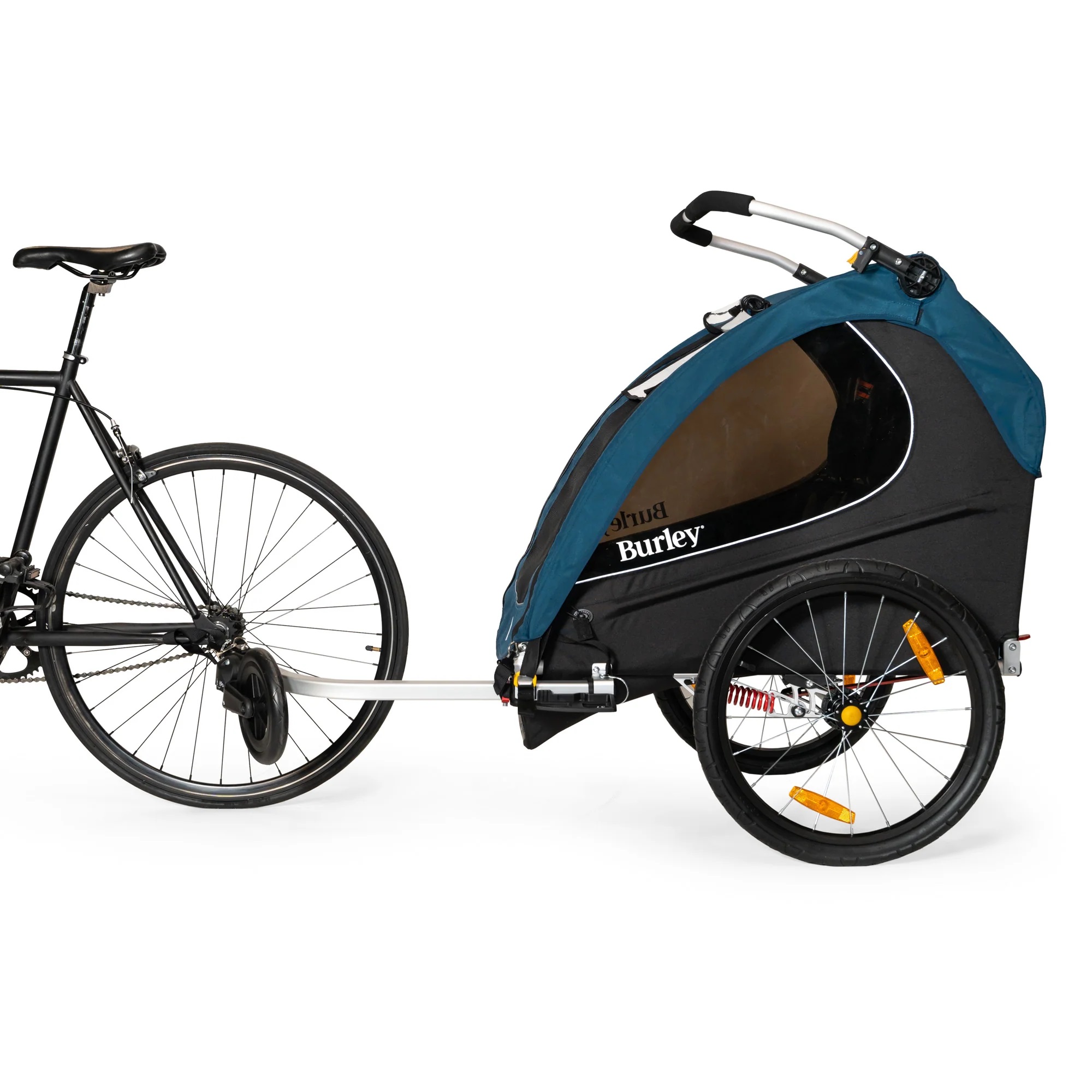 encore x bike cart attached to bike
