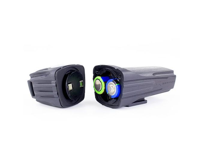 headlight and batteries
