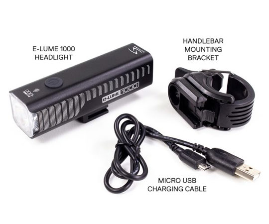 Serfas E-Lume headlight 1000 Lumen